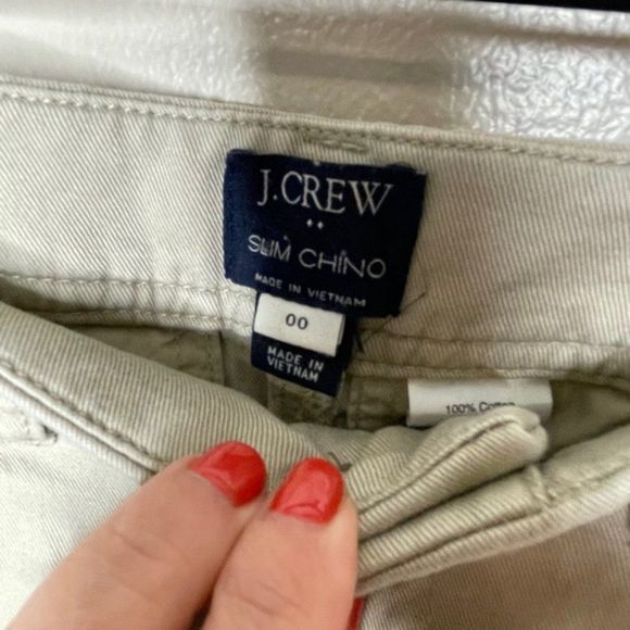 J. Crew Tan Slim Chino Pants‎ - Picture 2 of 3